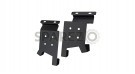 For Royal Enfield New Himalayan 450 RH-LH Black Jerry Can Pair with Mount - SPAREZO